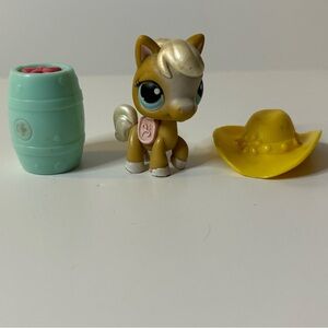 LPS Littlest pet shop horse #1401 with accessories